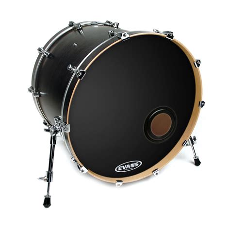 bass drum resonant head remo